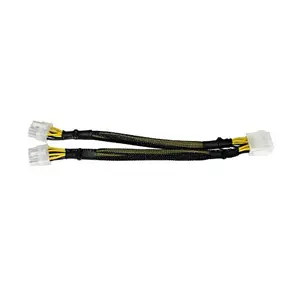 Works 22-100-19 EPS 8-Pin Splitter Cable- 9 in. Long Each Leg