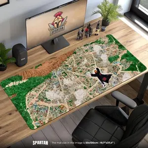 Pain Attacks Hidden Leaf Mouse Pad – Akatsuki Village View Anime Desk Mat