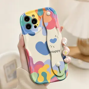 Stylish Heart Pattern TPU Phone Case for Apple iPhone 17/16/15/14/13/12/11 - Unique Design for Protection & Personal Use or Gift, Accessories, Smartphone Cellphone Protective