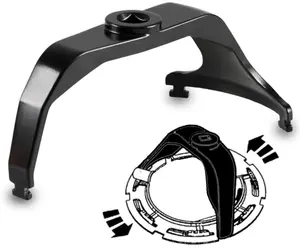 1/2’’ Drive Fuel Tank Lock Ring Tool Fuel Pump Senders Removal Install Tool Impact Wrench Compatible with GMC Chryler Dodge Ford Jeep Wrangler Nissan Buick Cadillac Hyundai Santa Fe