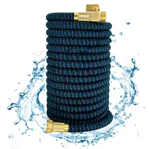 Expandable Garden Hose, Durable Garden Hose, Flexible Lightweight Yard Water Hose, Retractable Outdoor Collapsible Hose for Watering and Washing