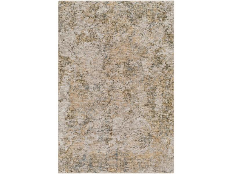 Livabliss IAL2315-710RD 7 ft. 10 in. x 7 ft. 10 in. Naila Modern Machine Woven Round Rug, Tan