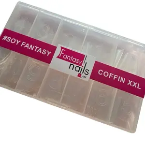 TIPS COFFIN XXL FANTASY NAILS - 552 PIEZAS