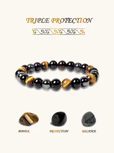 Triple Protection Bracelet, Fashionable and Versatile Design Suitable for Wearing at Any Time, Self-healing Jewelry, Gift for Friends, Power Beads Bracelets