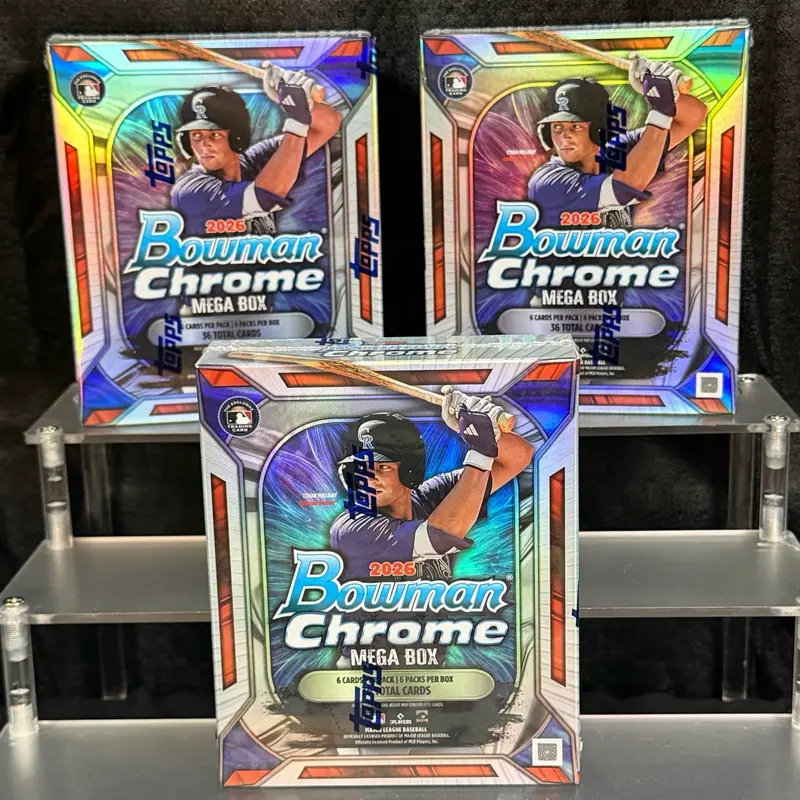 Live Break #174!! 3x 2026 Topps Bowman Chrome Baseball Mega Box! PYT Break!