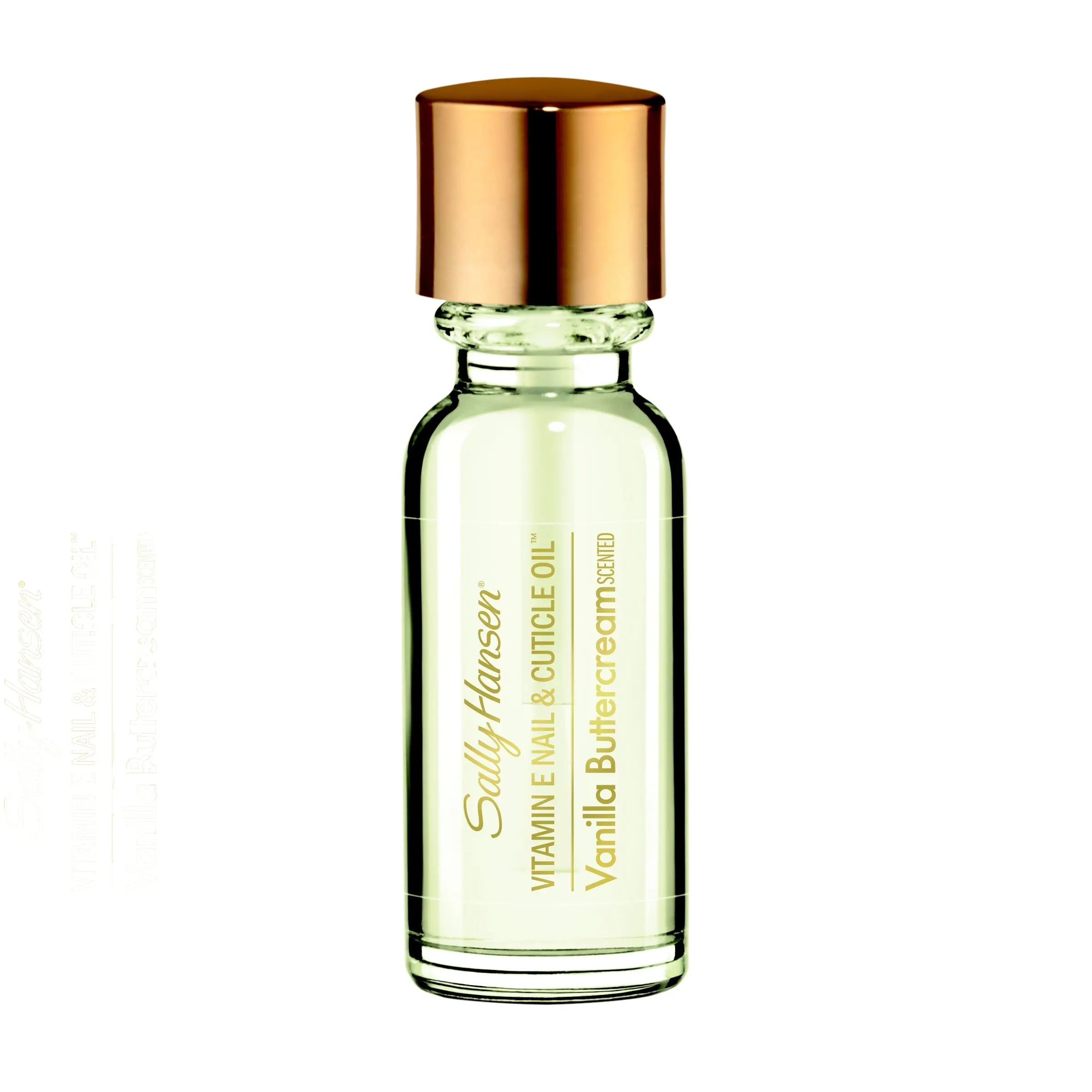 Sally Hansen Vitamin E Nail & Cuticle Oil, Moisturize Dry Nails, Apricot Kernel & Aloe
