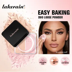 13g Highlighting & Corrector Powder, Waterproof Sweat-Resistant Long-Lasting Makeup, Oil-Control Clear Finish, Smooth Fit, Durable Wear