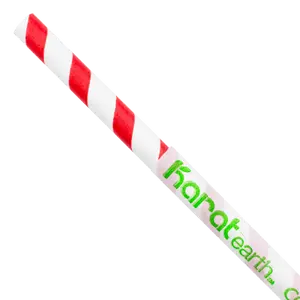 [1,200 pcs] Karat Earth 10.25" Giant Paper Spiral Disposable Straw (7mm) Paper Wrapped, Red & White