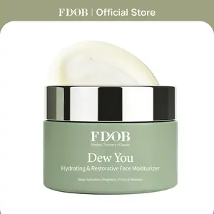 FDOB Dew You Hydrating & Restorative Face Moisturizer – Deep Hydration, Brightens & Restores with Squalane, Niacinamide & Collagen, 1.7 oz outdoorfun