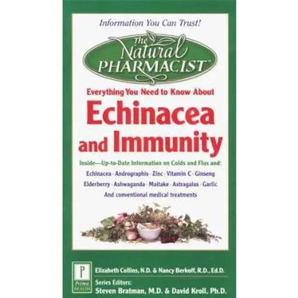 USED Book - The Natural Pharmacist: Your Complete Guide to Echinacea and Immunity by Elizabeth W. Collins N.D. (Paperback) - english