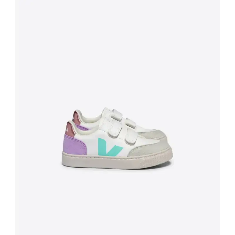 Veja Orchid White Multicolor Velcro Sneaker V102 Veja Orchid White Multicolor Velcro Sneaker V102