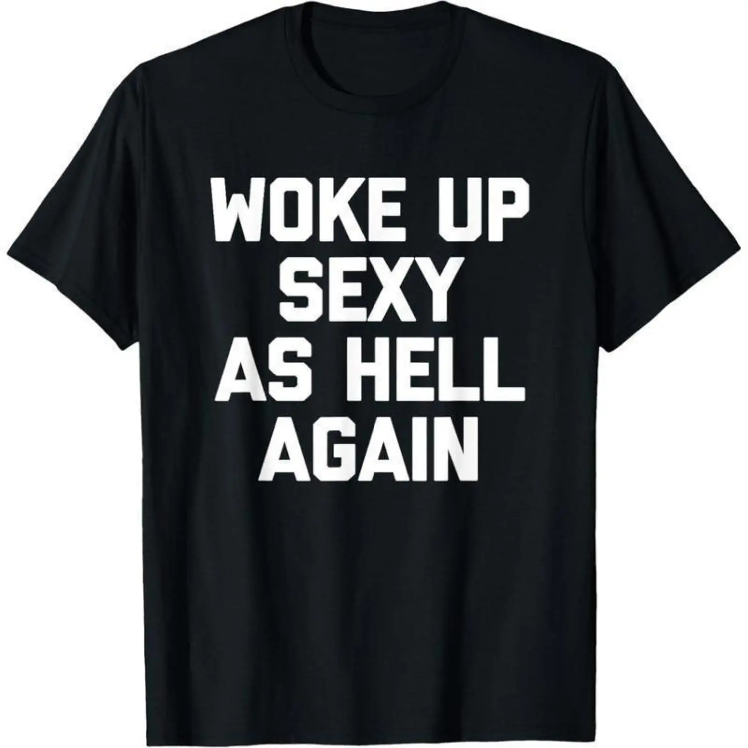 Casual Cotton Tshirt for Men with Funny Sarcastic Graphic Prints, Breathable Short-Sleeve for Everyday Outfits, Made in USA, Tee, Round Neck, Funny Vibes, Shopping Days, Comfy, Shortsleeve, Menswear, Soft, Tops