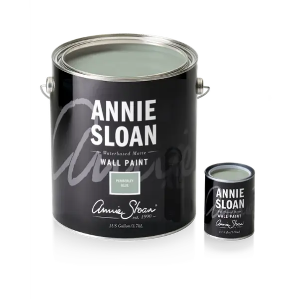 Pemberley Blue Annie Sloan Wall Paint One Gallon