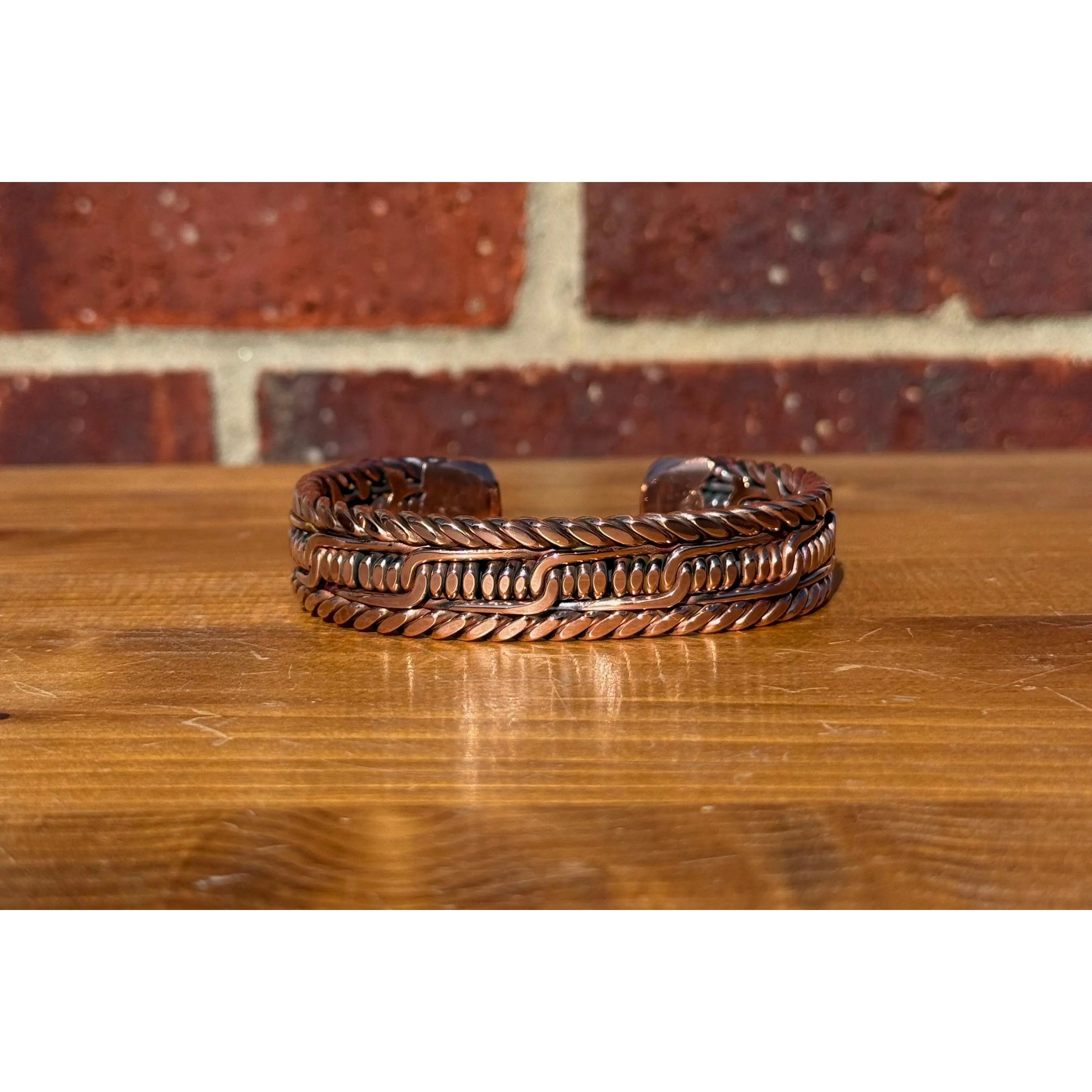Copper Barbed Wire Cuff