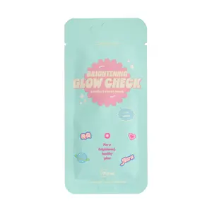 The Creme Shop Glow Check Comfort Fit Korean Sheet Mask  Hydrate