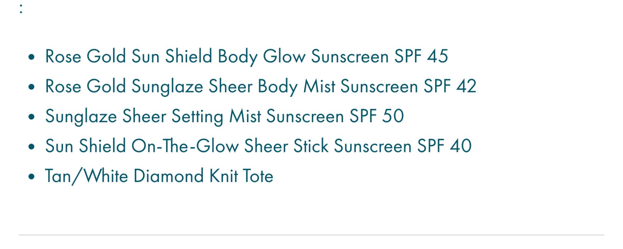 Summer Shield SPF Vault