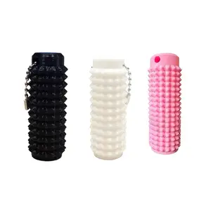 Little Ouchies Grippie Portable Vibrant Colors Stim Tool with Firm Plastic Spikes for Anxiety & Stress Relief, Clip to Keys for On-the-Go Comfort Pain Stimulation Impulse Management