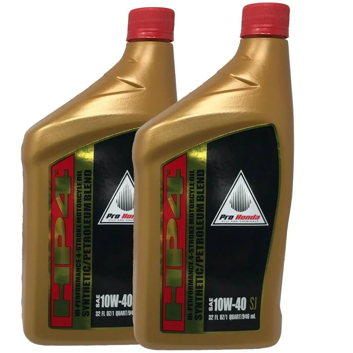 2 Quarts of Genuine 08C35-A14WOM HP4 Honda 4-Stroke Synthetic Blend 10W-40 Oil