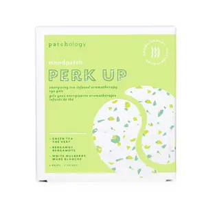 moodpatch™ Perk Up Eye Gels 5-Pairs with Green Tea, Bergamot, And White Mulberry Brightening Scent