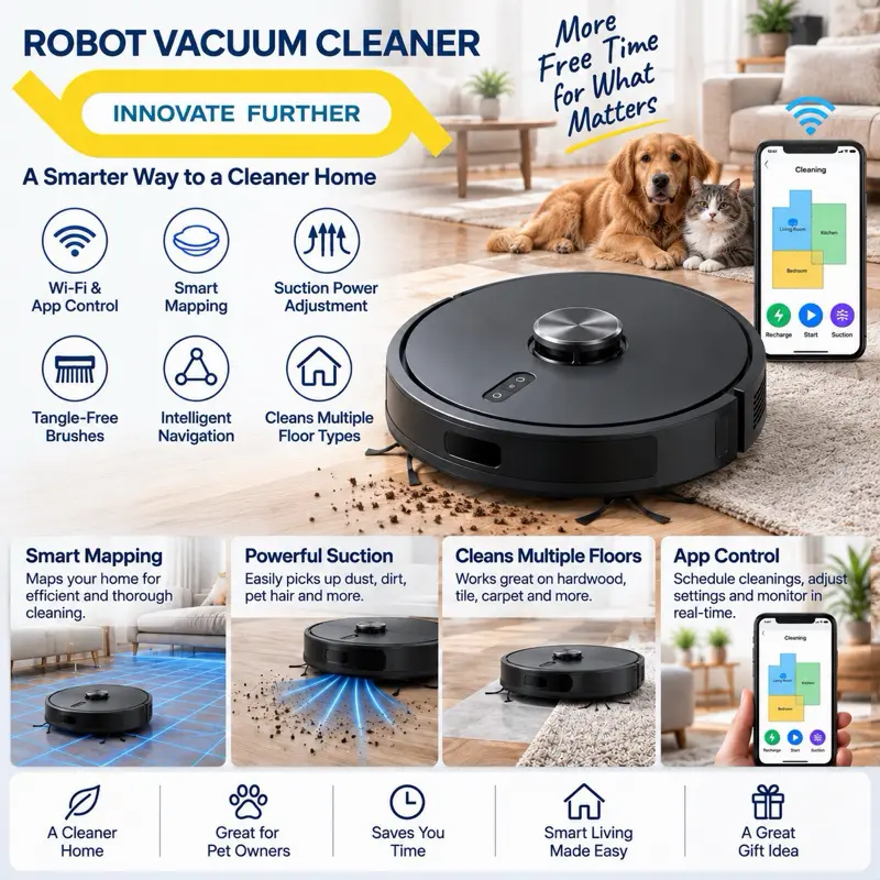 Robot vacuum & mop
