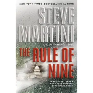 USED Book - The Rule of Nine: A Paul Madriani Novel by Steve Martini (Hardcover) - english