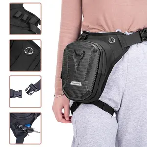 Motorcycle Thigh Bag Waterproof Multifunctional Outdoor Leg Bag with Phone Holder Stand Lift for Men Durable Multisport Pack Adjustable Straps & Organized Storage