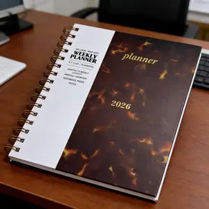 Weekly Planner Notebook, Spiral Bound Planner, 2026 New Edition, High-Quality Planning Book, Self-Discipline Planner, Productivity Planner, Perfect Gift for Friends