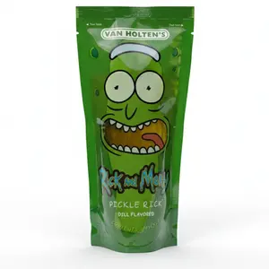 Van Holten's Pickles - Rick and Morty Pickle Rick - Character Pickle-In-A-Pouch