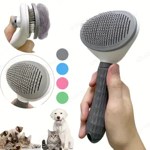 Upgrade Your Pet Grooming Routine With This Durable Dog & Cat Grooming Accessories Hair Remover Brush!