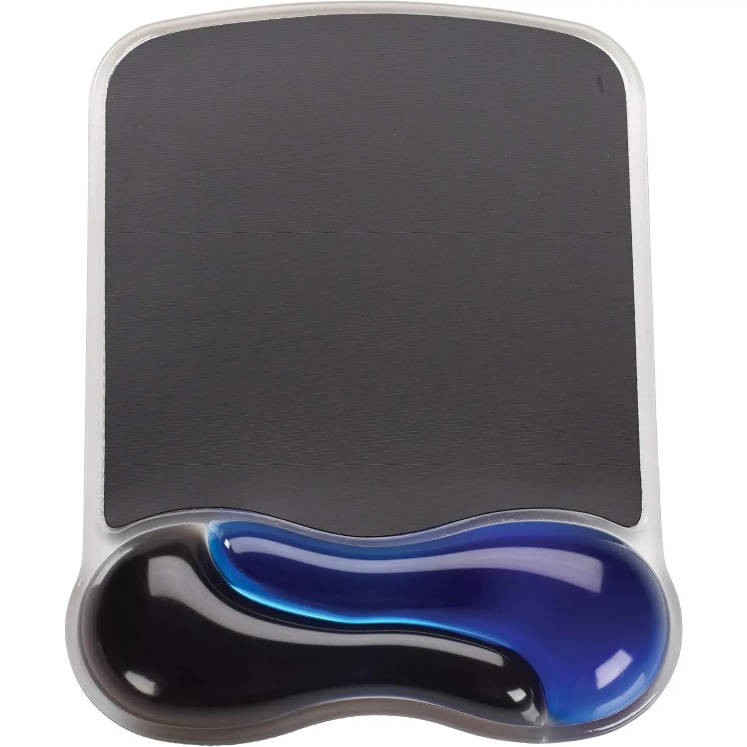 Z-CPS26   Duo Gel Mouse Pad with Wrist Rest, Ergonomic Wrist Support for Pain Relief, Comfortable Non-Skid Gel Pad for Computer, Laptop, Office & Home 9.6" x 7.6", Blue K62401AM