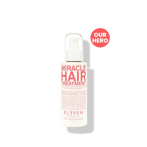 ELEVEN AUSTRALIA Miracle Hair Treatment 4.2 Fl Oz - 11-in-1 Leave-In Frizz Control & Heat Protectant for All Hair Types