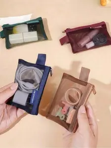 Portable Makeup Bag Set, Multi-functional Storage Bag, Lightweight Inner Bag, Beach Bag Liner, Makeup Organizer Pouch, Makeup Container Set