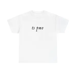 Funny Meme Quote 'ts pmo' Tee, Unisex T-Shirt, Sarcastic Graphic Shirt, Humorous Top, Joke Apparel, Cotton Tee