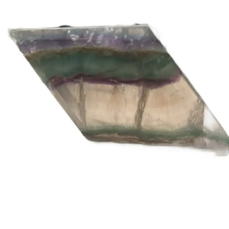 Fluorite Diamond - Natural Multicolor Gemstone for Healing & Decor