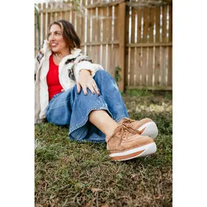 Corky's Tobacco Faux Suede Jay Walking Shoes