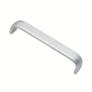 6-Piece Solid Handle Set, Matte Finish Aluminum Pull Handles, Includes Installation Screws, for Cabinet Doors, Wardrobe, Furniture Hardware