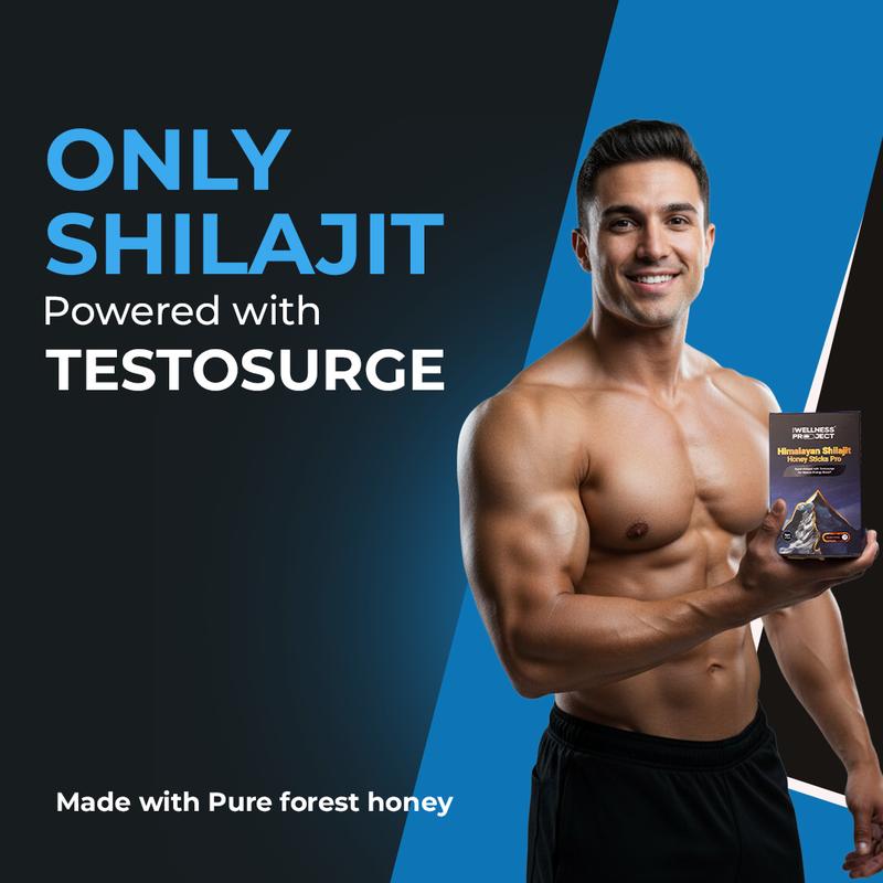 10-in-1 Pure Himalayan Shilajit Sticks Pro (Classic Honey) - Pack of 10