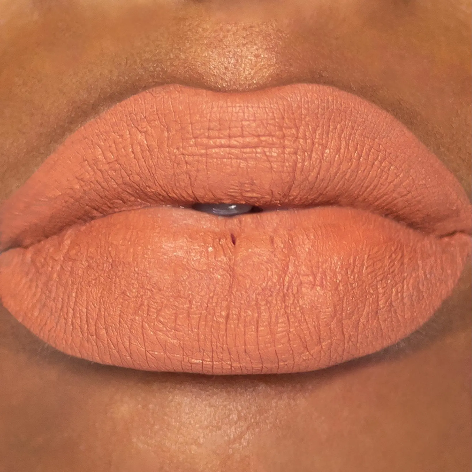 UnButton: Velvet Lipstick, By EyeDesireCosmetics Long lasting, Tosted Tan shade, matte finish Lipstick