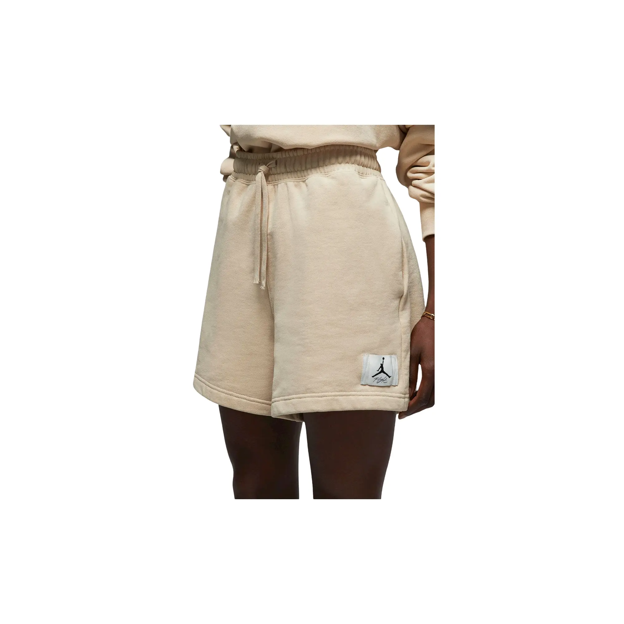 Jordan Essential Fleece Shorts WMNS "Sanddrift" DM3242 126
