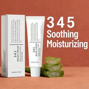Soothing Moisturizing Cream - Hyaluronic Acid Aloe Brightening Hydrating Face Cream