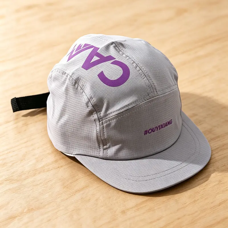 Trendy K‑Style Macaron Color Baseball Hat, Summer Waterproof Quick-Dry Lightweight Sunshade Flat Brim Hat, Fashionable and Fresh Design Flat Bill Cap