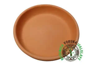 Clay plate (Plato de barro)  14”W x 2" H
