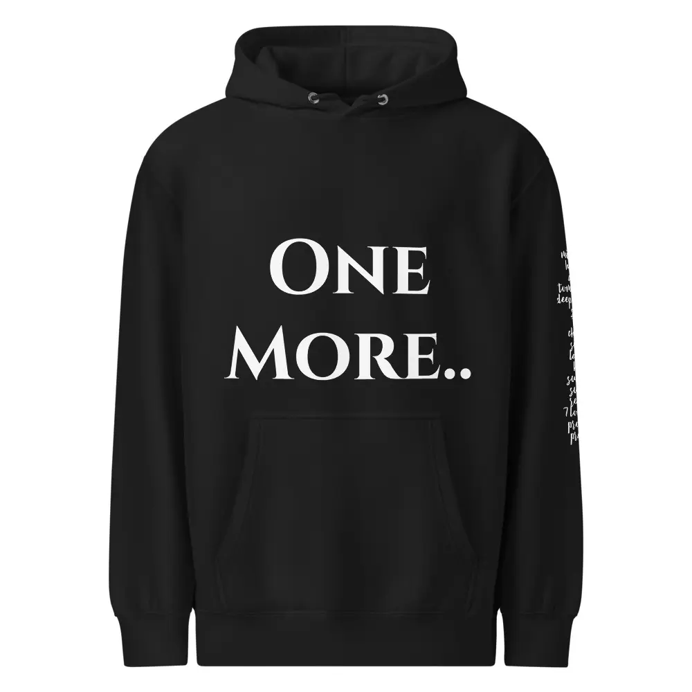 Unisex Premium Mid-Weight Hoodie Fitted Long Sleeve Casual Autumn Medium Length 80% Cotton 20% Recycled Polyester Modern Street-Ready