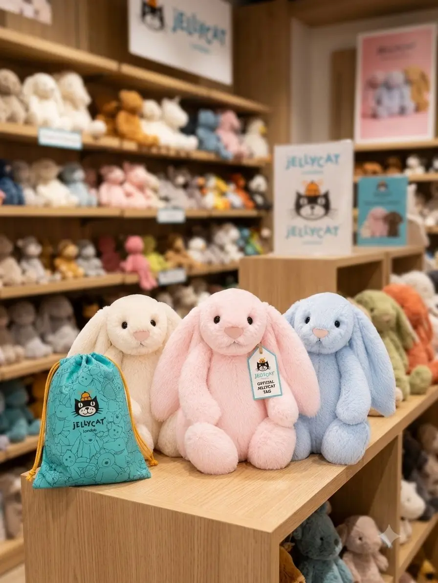 Jellycat Bashful Bunny Plush Collection | In Stock USA | Free Jellycat Gift Bag | Perfect Gift