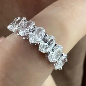 pt950 labgrown diamond ring 3.38g 1.45ct lf1818