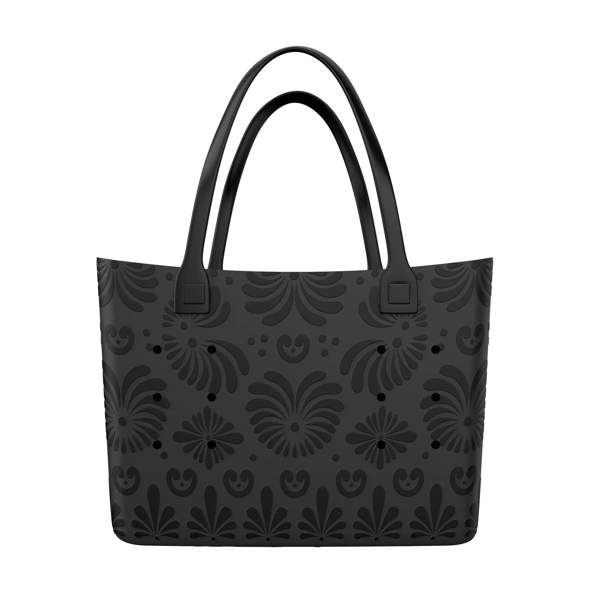 Black Talavera Tote Bag Black Talavera Tote Bag