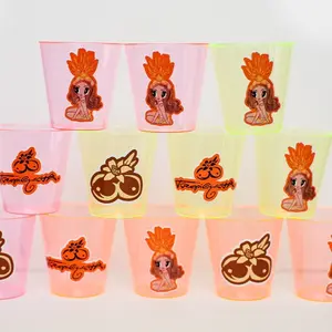 Tropicoketaaaa disposables shot glass setter if 12, Latina party