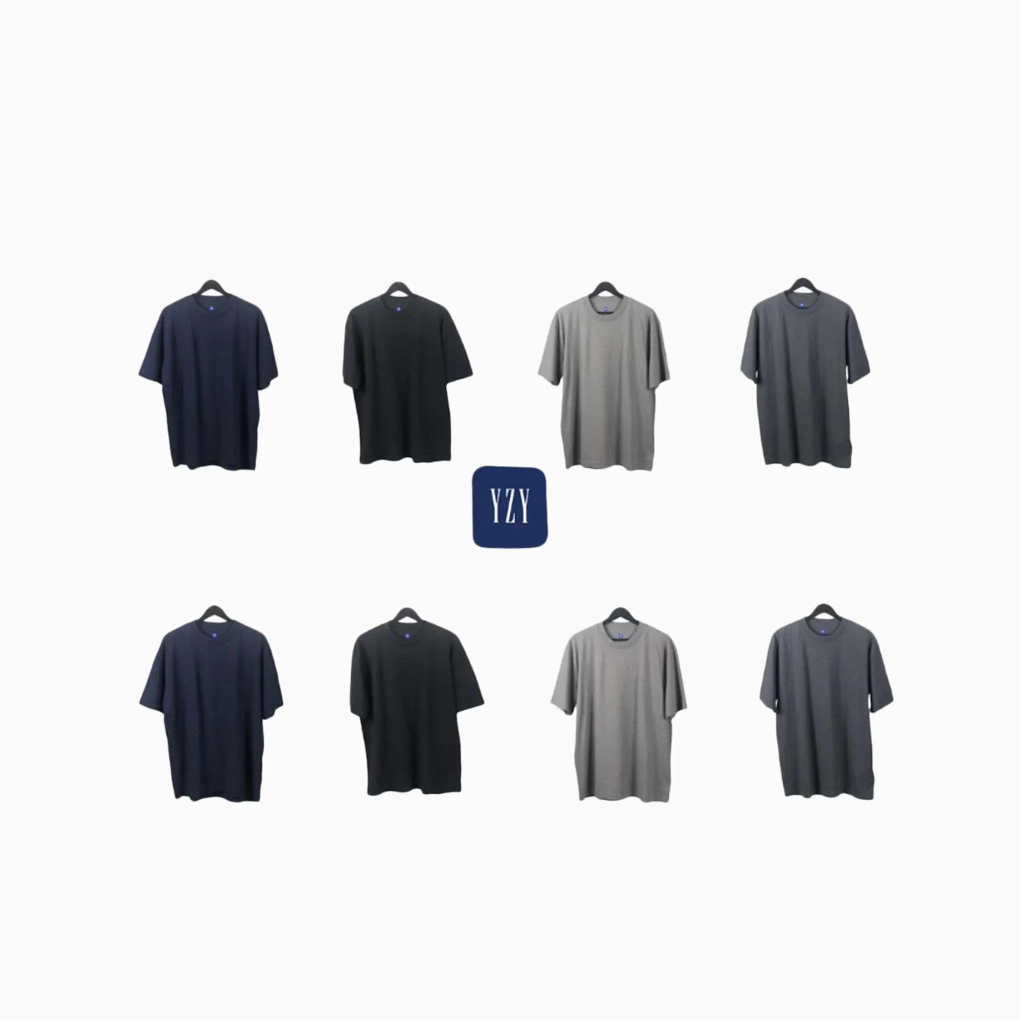 YZY GAP 8 Shirt Short Sleeve Bundle