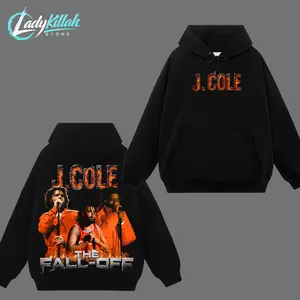 J. Cole - The Fall-Off Tour Graphic V74 For Dreamville High-quality, Soft Cotton T-Shirt, Disc 29, Disc 39 Hip-Hop Shirt, The Fall-Off Album Jermaine Lamar Cole Fan Graphic Tee, Cole World Music Fan Merch Shirt.