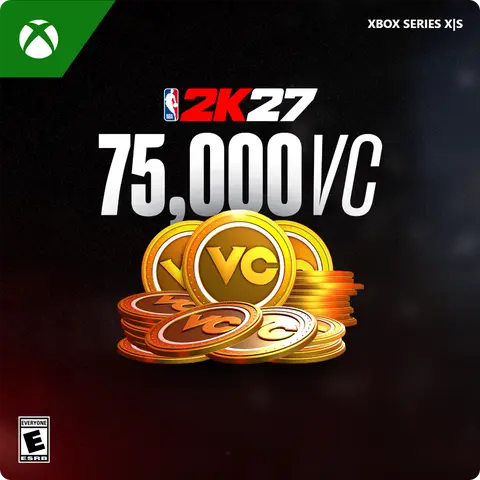 NBA 2K27 75,000 Virtual Currency Pack Gaming Products for Xbox Series X-S [Digital Code]